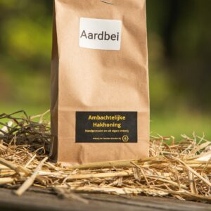 Aardbei Hakhoning 250 gram