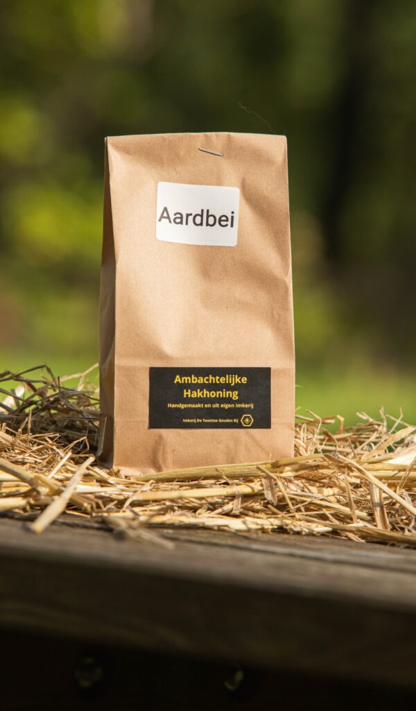 Aardbei Hakhoning 250 gram